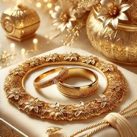 Золотые украшения как часть свадебных традиций