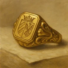 Печать на пальце: история золотых перстней для удостоверения подписи