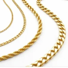 Как выбрать длину золотой цепочки